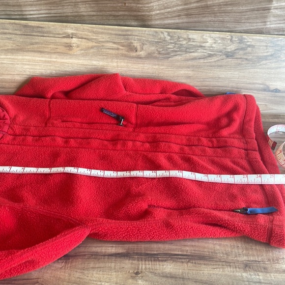 Pre-owned Patagonia Synchilla Fleece Sweater Jacket Size M Red - Picture 7 of 8
